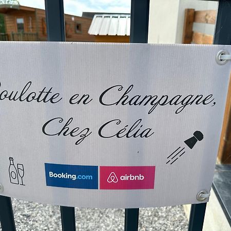 Chez Celia, Roulotte En Champagne Βίλα Fleury-la-Riviere Εξωτερικό φωτογραφία
